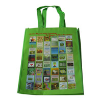 崇左LB11覆膜无纺布广告袋